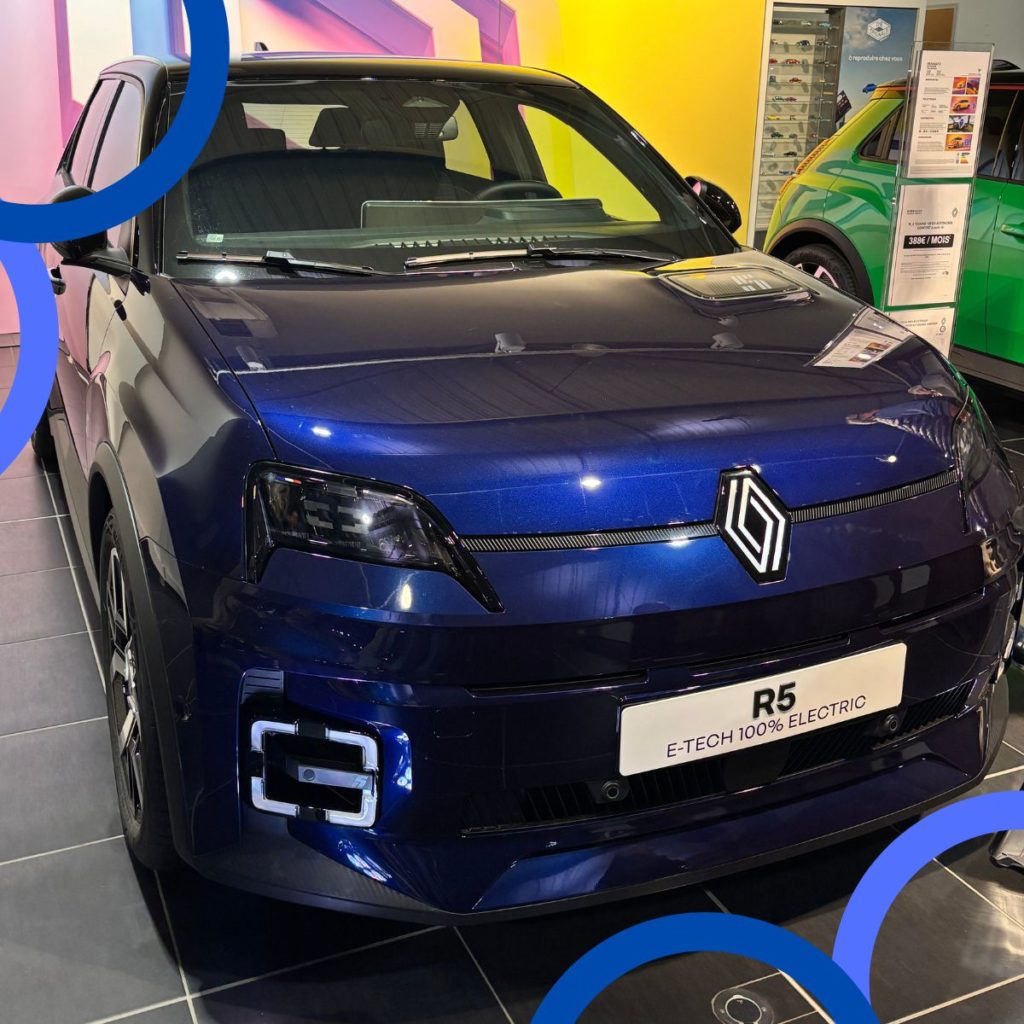nouvelle renault R5 en concession